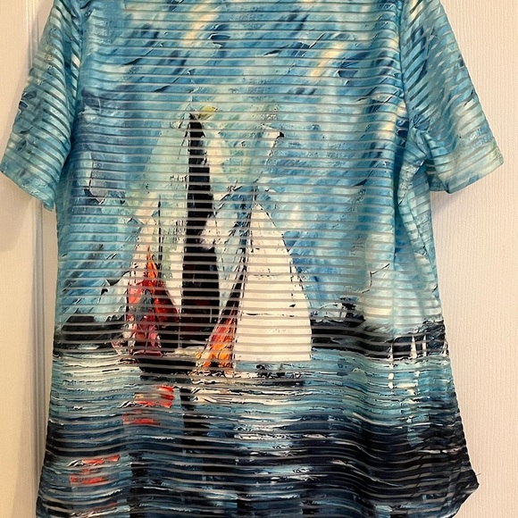 Sailboat Tunic NWOT - Picture 3 of 4